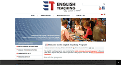 Desktop Screenshot of englishteaching.org.pl